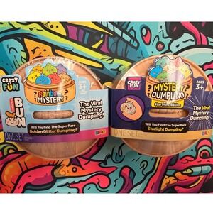 RMS Crazy Fun Mystery Dumpling Starlight Edition & Squishy Bun Blind Box Set 2pc